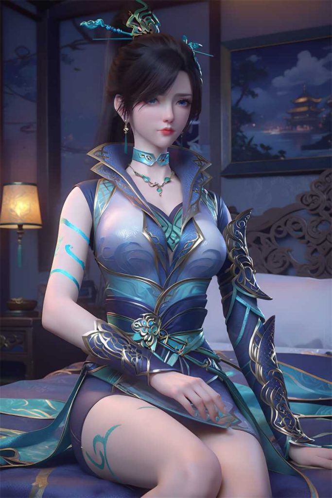 [第155期] [斗破苍穹] [青鳞 · 系列一] 涩涩 [114P]-AI动漫