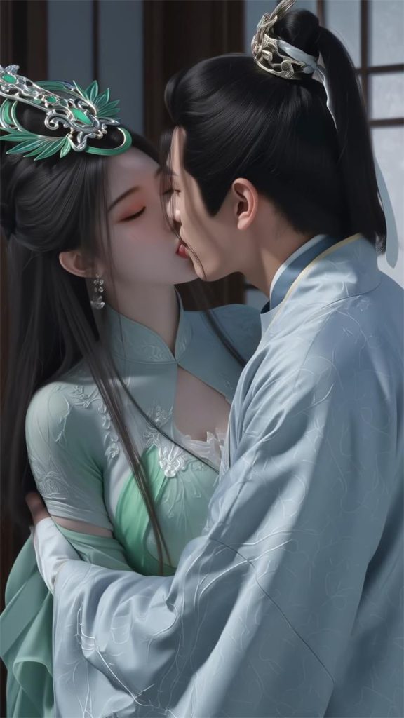 陆嫁嫁舌吻6分钟-AI动漫