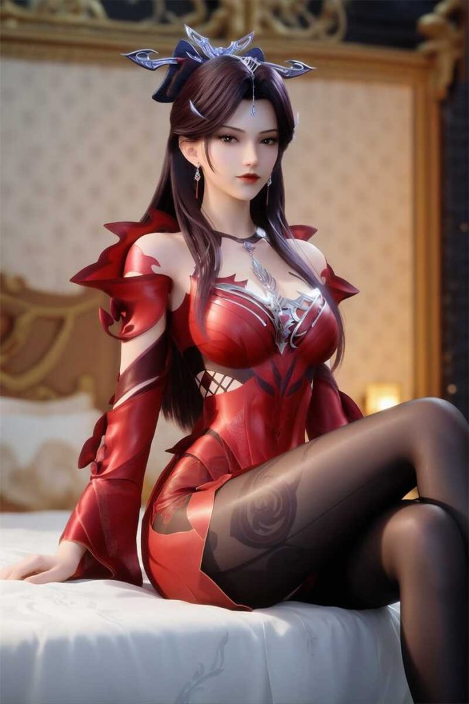 图片[2]-[第346期] [斗破苍穹] [萧媚 · 系列一] 涩涩 [151P]-AI动漫