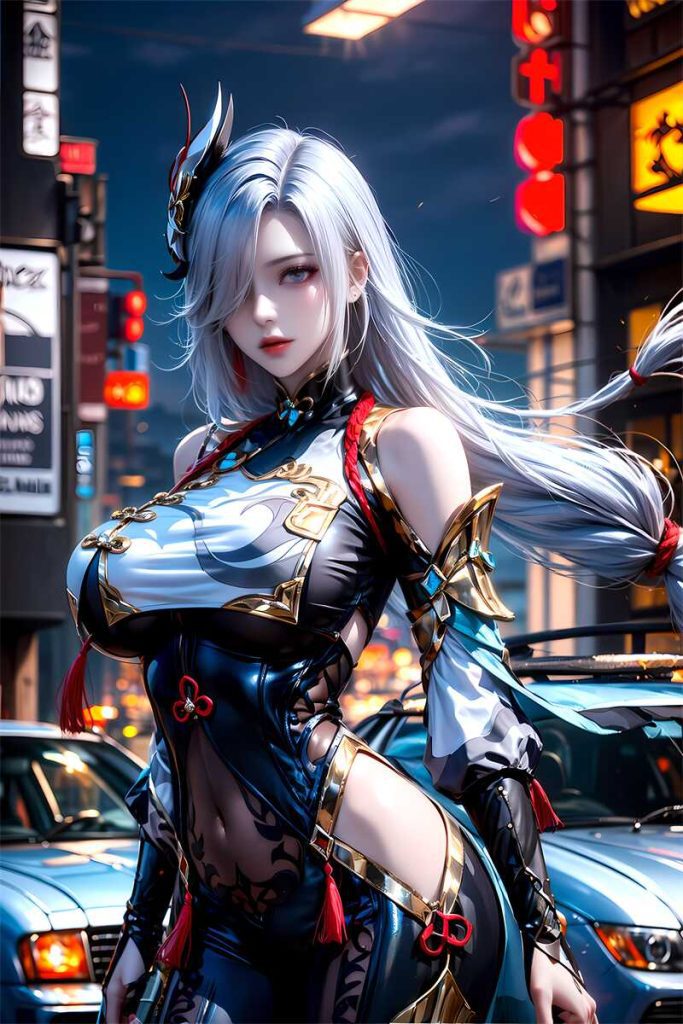 [第233期] [原神] [申鹤 · 系列一] 涩涩 [59P]-AI动漫