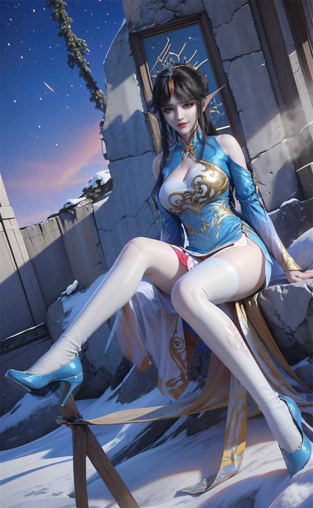 图片[2]-[第721期] [斗破苍穹] [凤清儿 · 写真系列] AI国漫 性感女神 [142P]-AI动漫