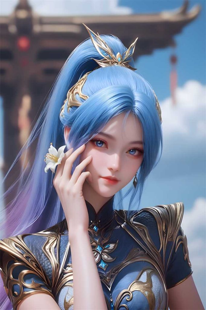 图片[4]-[第120期] [绝世唐门] [王冬儿 · 系列二] 涩涩 [101P]-AI动漫