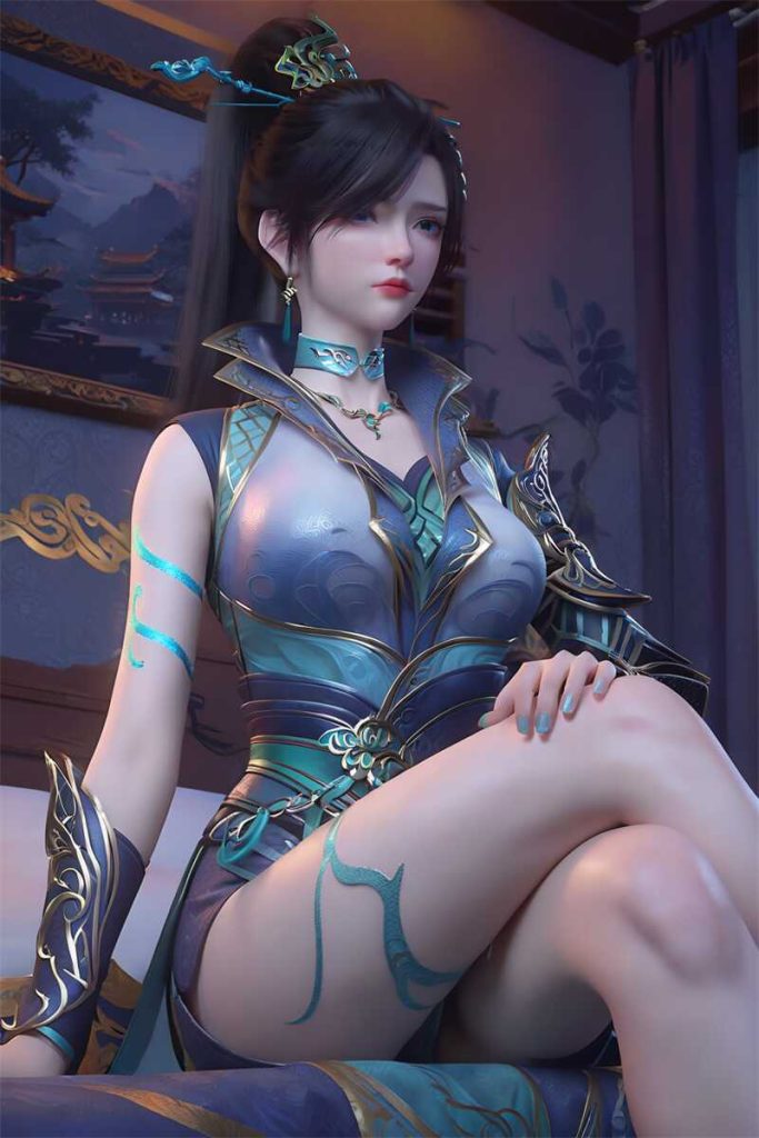 图片[3]-[第155期] [斗破苍穹] [青鳞 · 系列一] 涩涩 [114P]-AI动漫