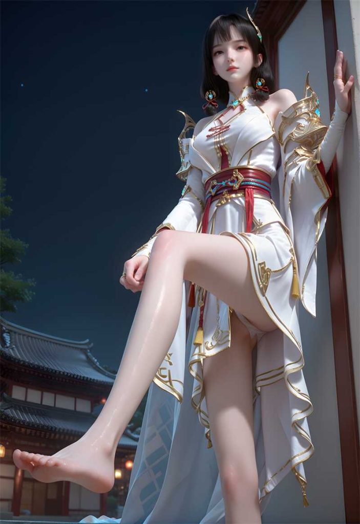 图片[3]-[第713期] [百炼成神] [云落 · 少女系列] AI国漫 性感女神 [105P]-AI动漫