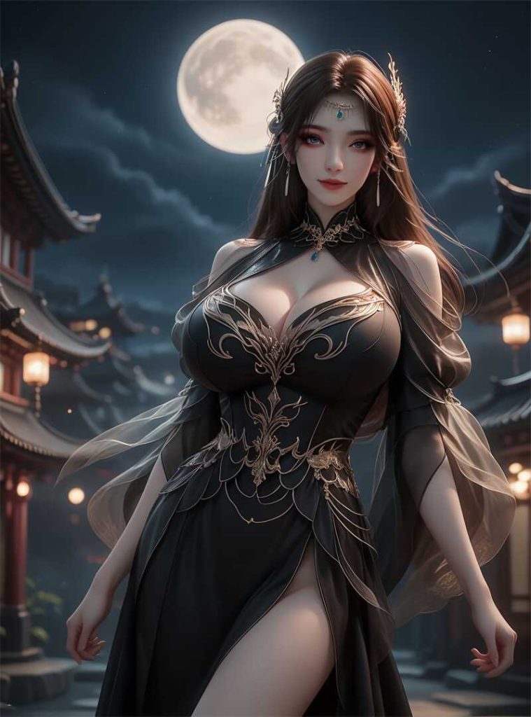 图片[3]-[第690期] [完美世界] [魔女 · 写真系列] AI国漫 性感女神 [44P]-AI动漫