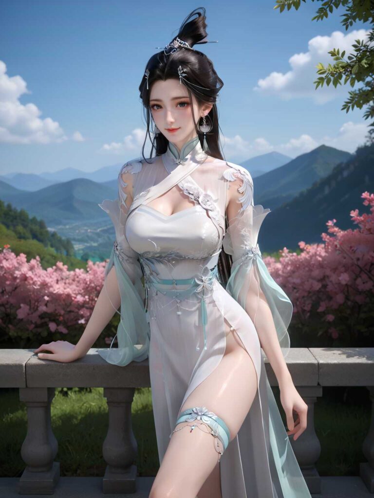 图片[2]-[第982期] [绝世战魂] [萧轻雪·高清系列] 涩涩 动漫女神 AI国漫[60P] - AI国漫分享-AI国漫分享