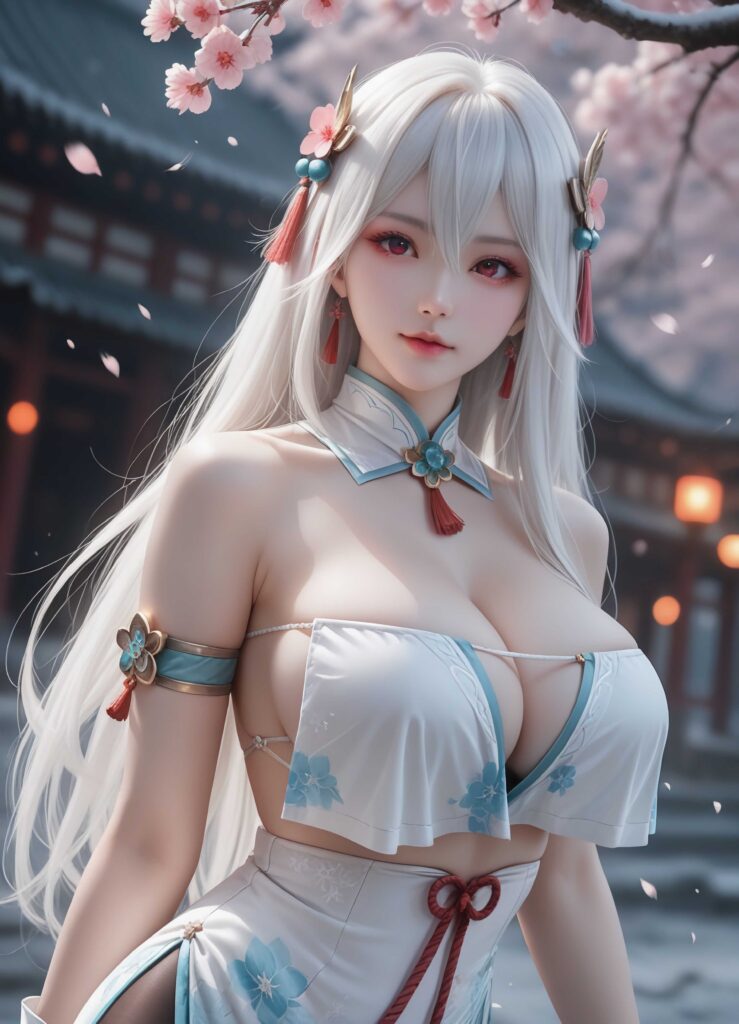 [第988期][妹子太多只好飞升了][路小羽·高清系列]涩涩 动漫女神 国漫壁纸[102P]-AI国漫分享