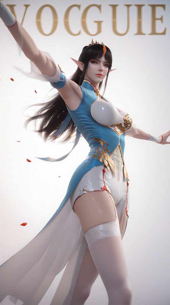 图片[3]-[斗破苍穹-凤清儿4K写真·纯素不喜勿下系列九][87图][第二季626画]-AI国漫分享