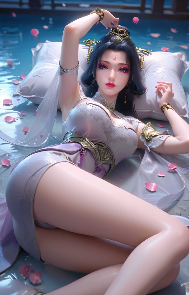 图片[2]-[氪金玩家-梅妃·高清写真系列一] [56图] [第二季705画]-AI国漫分享